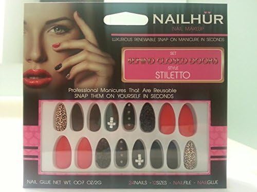 Nailhur nail reusable manicure in minutes (behind closed door) by nailhur