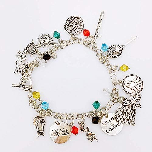 Purple GO2 Premium Quality Cosplay Costume Jewelry Collection Game of Thrones Jewelry Bracelet -Perfect Choice for Costume, Theme Parties and Dating