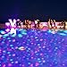Bath Light Toys for Kids(7 Lighting Modes), Adkwse Underwater Light Show, 100 Waterproof Lightning Bath Toy, Colorful Floating Lights for Bathtub Swimming Pool Party Pond Spa
