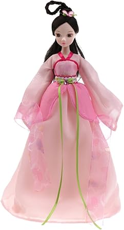 Amazon Cuticate 10ジョイント 関節人形 セブンプリンセスドール プリンセス人形 フィギュア 7色選べる ピンク 説明したように フィギュア ドール 通販