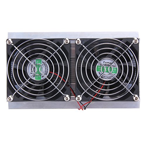 UEB Thermoelectric Peltier Refrigeration Cooling System Kit Cooler 2 x Fan DIY