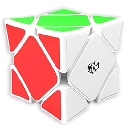Ocamo Skewb Speed Magic Cube Wingy Concave Stickerless Cubo Puzzle Educational Toys White