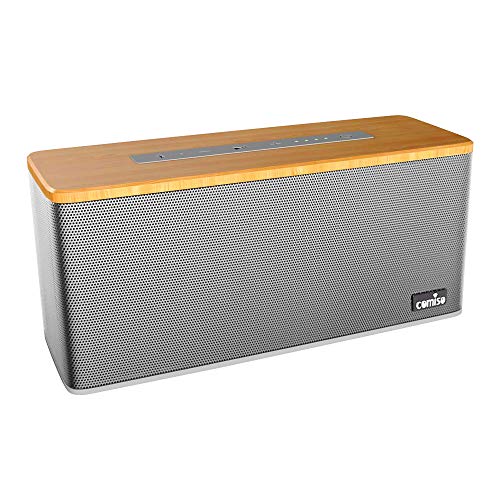 Enceinte Bluetooth 30W, COMISO Haut-Parleur Bluetooth 4.2 Speaker Portable sans Fil Stéréo avec Audio HD et Basses amélioré Compatible avec IPhone, IPad, Samsung, Huawei,Tablettes
