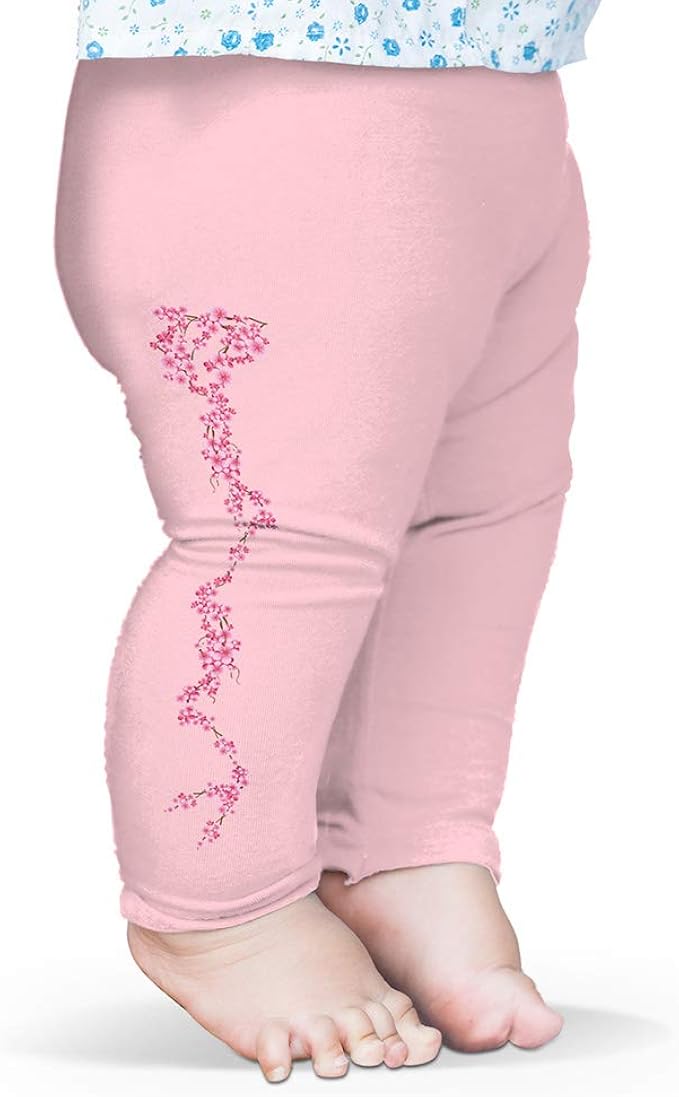 pink baby leggings