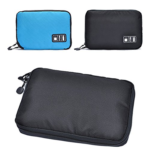 image for Hersent Travel Cable Organizer Cord Case Bag Multifunctional Waterproo