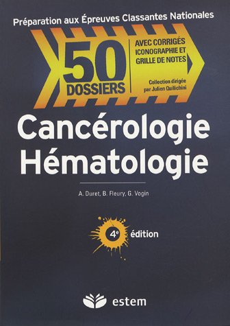 Cancérologie, hématologie