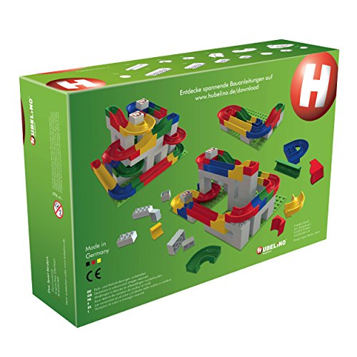 HUBELINO Marble Run 106Piece Basic Building Box the Original! Made in Germany! Certified
