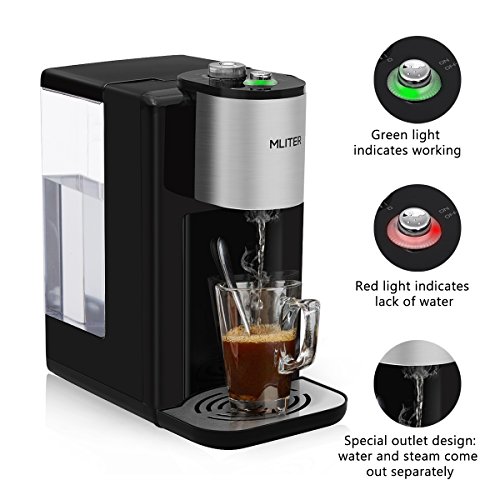 MLITER Electric Hot Water Dispenser Kettle with 4 Temp Setting BPAFree