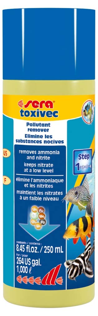 sera Toxivec First Aid in Aquariums, 250 ml