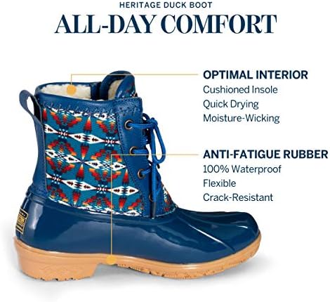 womens short duck boots