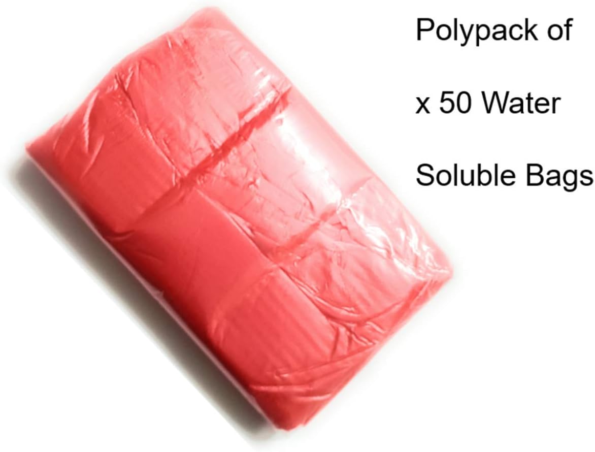 Hotels B & M Supplies 50L Large Red Water Soluble Alginate Dissolving