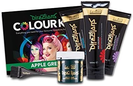La Riche Directions Colour Kit Inc Shampoo, Hair Dye & Conditioner 100ml-Apple Green by La Richie