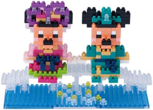Amazon 15年 ディズニー七夕デイズ ミッキーマウス ミニーマウス ナノブロック 彦星 織姫 東京ディズニーリゾート限定 おもちゃ おもちゃ