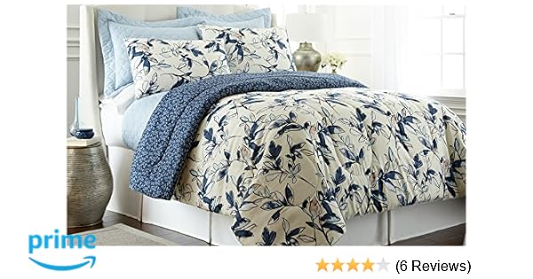 Amazon Com Amrapur Overseas Mianka 6 Piece Printed Reversible
