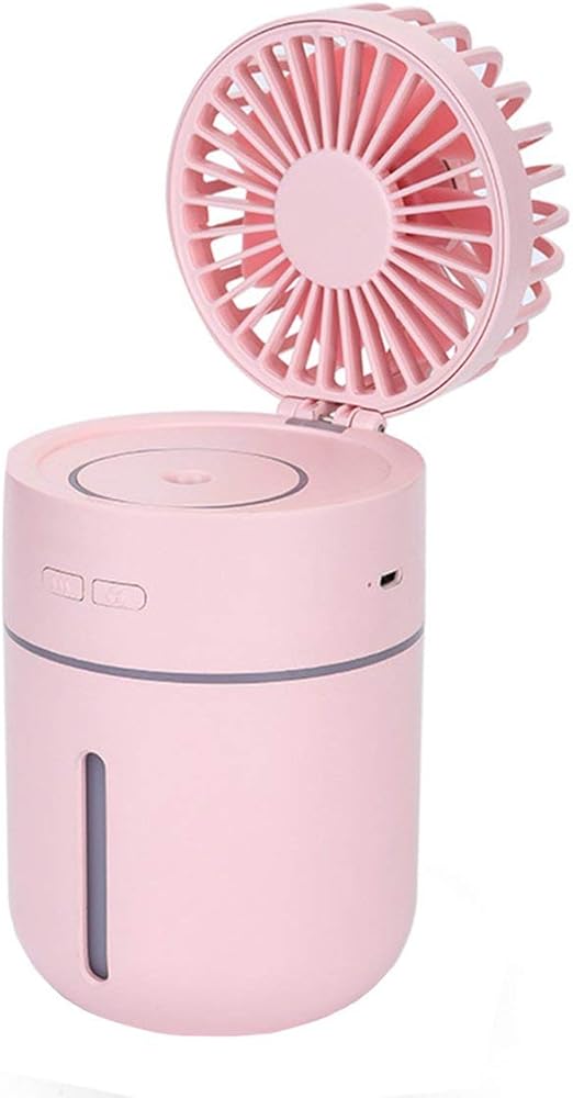 New Spray Humidifier Fan 2 in 1 Handheld Portable USB Mini Fans Essential Oil