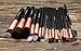 BS-MALL Premium Synthetic Kabuki Brush - Eye Make Up Brushes - Makeup Brush Set (20 Pcs,Rose Golden)
