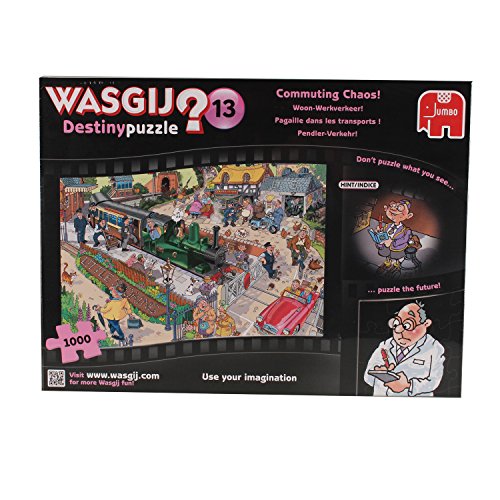 Wasgij 1000 Piece Destiny 13 Commuting Chaos Jigsaw Puzzle