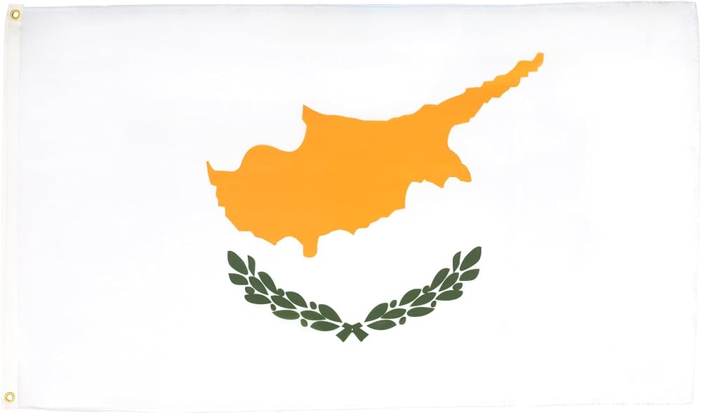 AZ FLAG Cyprus Flag 3x5 ft 100D Polyester with Grommets Fade Resistant