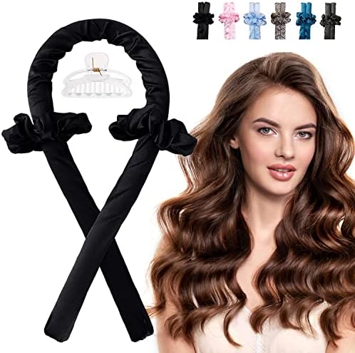 Yeelen Heatless Curling Rod Headband for Long Hair, No Heat Hair