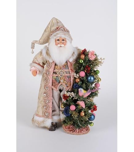 Amazon.com: Karen Didion Originals Train Santa Figurine, 17 Inches
