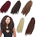 3Packs Afro Kinky Marley Braids Hair Extensions 18