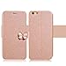 For iPhone 7 Case, HP95(TM) Luxury Women Girls Flip Leather Slim Wallet Card Magnetic Case Cover with Butterfly For iPhone 7 4.7inch (Gold)