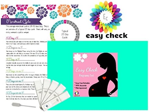 Easy Check Pregnancy Test Kit - 25 casette tests