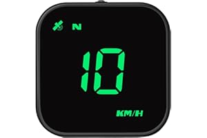 BY-J G4 GPS Speedometer for Car, HUD Heads Up Display Digital Speedometer with Speed MPH, Driving Distance, Sound Alarm Switch, Speed Alarm and Other Functions, Applicable to All Models