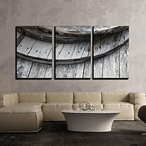 Weathered Wood Floor Weathered Wood x3 Panels