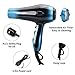 VASLON 1875W Professional Hair Dryer,Nano Ionic Blow Dryer Professional Salon Hair Blow Dryer Fast Dry Low Noise,with Concentrator, Diffuser, 2 Speed and 3 Heat Setting