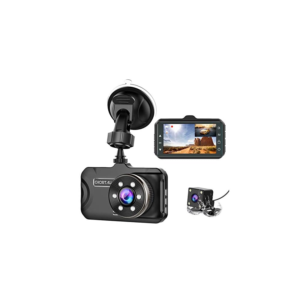 CHORTAU B-T13 Dual Dash Cam Review