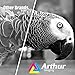 Arthur Imaging Compatible High Yield Toner Cartridge Replacement for Brother TN730 TN760 with IC Chip (Black, 3-Pack)