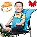 Baby High Chair Portable Easy Seat Harness for Travel Feeding Time, Suitable for Dining Camping Chair, Holds Baby Infant Toddler Up to 44 lbs, Hand Wash Cloth Included