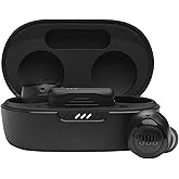 JBL Quantum TWS AIR - True Wireless Gaming Earbuds with Smart Ambient Technology, Low Latency 2.4GHz USB-C dongle or Bluetooth, 4 beamforming Microphones (Black)