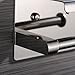 Toilet Paper Holder , SUS304 Stainless Steel Wall Mounted Bathroom Tissue Holder with Phone Shelf (1.21lb)