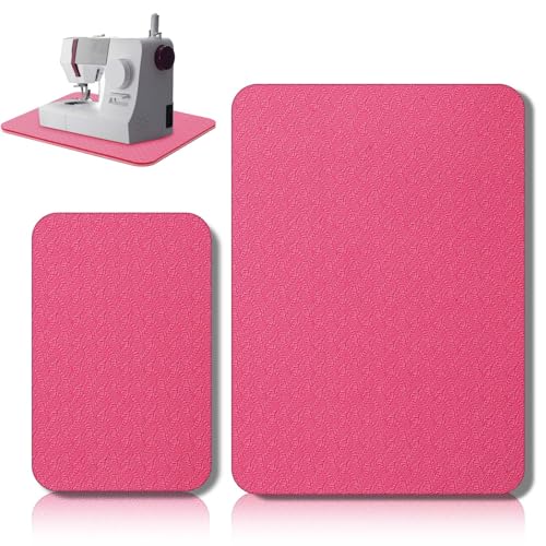 2 Pcs Sewing Machine Muffling Mat Pedal Sewing Mat Reduce Vibrations Noise No Slip Machine Accessories for Quilting(15