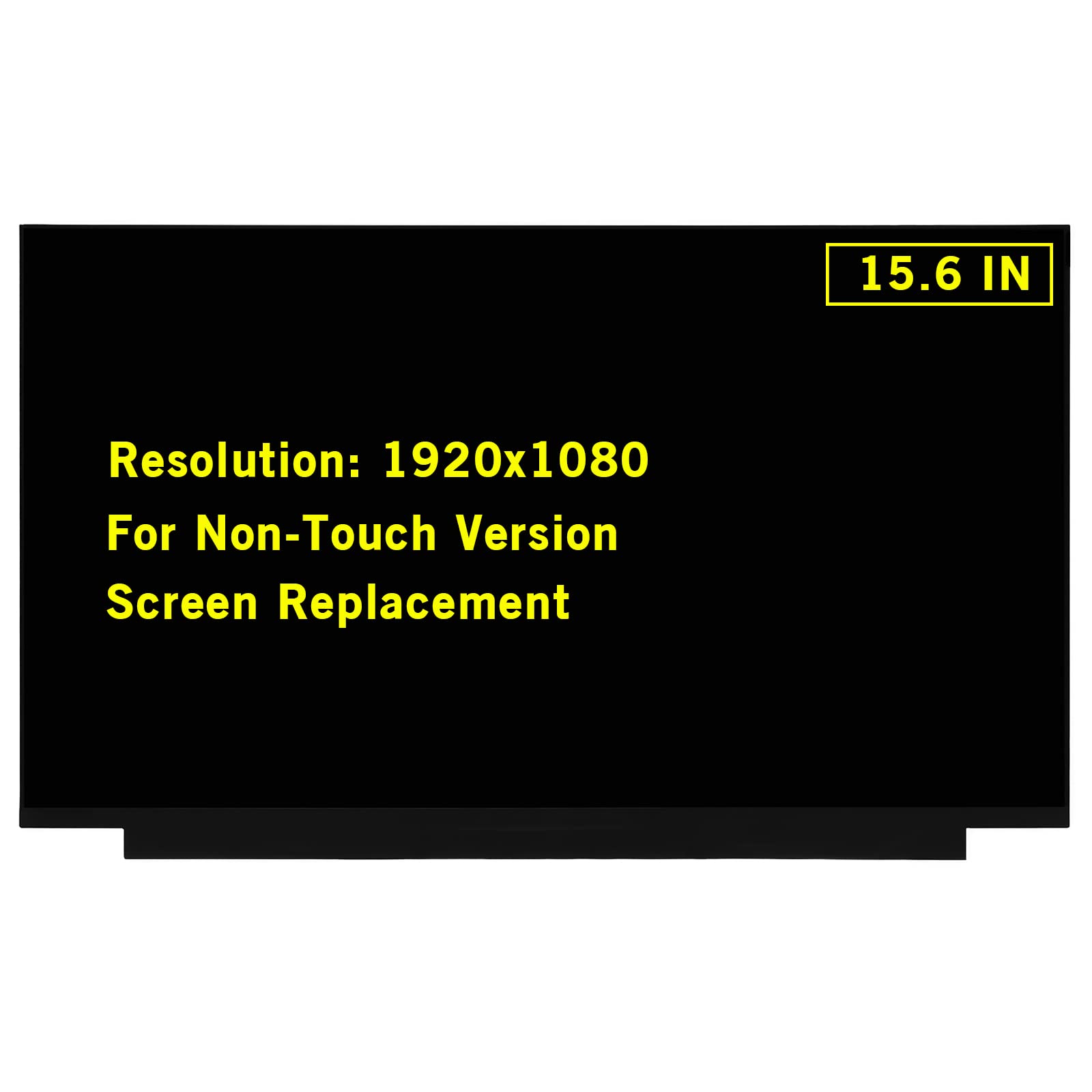 Photo 1 of GBOLE 15.6" New Screen Replacement for Lenovo ThinkPad T15 P15s T15P P15V Gen 2 5D11C89629 FHD 1920x1080 30Pin LED LCD Display Screen Panel (Only for Non-Touch)