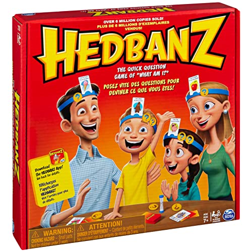 Hedbanz, Quick Question Picture Guessing Family Game for Game Night