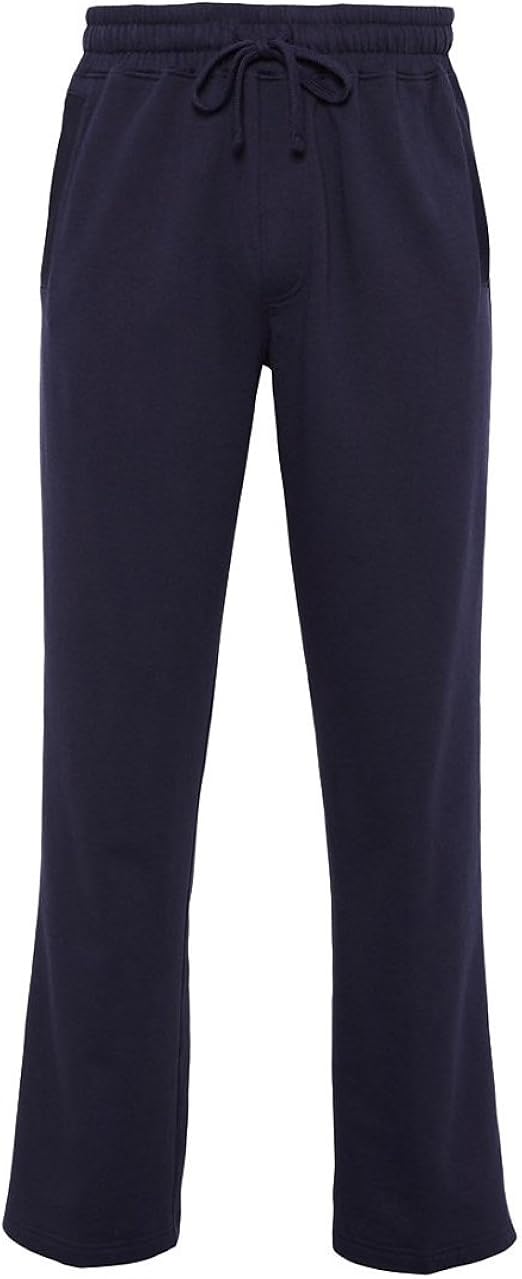 Marks & Spencer Mens Pure Cotton Sweat Joggers with StayNEW Navy