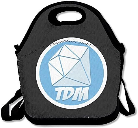 Willcallyou Lunch Tote Bag-- The Diamond Minecart DAN TDM