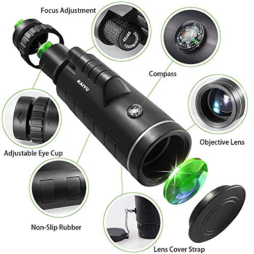 1 Monocular+Telescope+Smartphone+Holder+Tripod