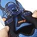 JZY No Tie Shoelaces Flat Athletic Shoe Laces with Elastic Fits All Adult and Kids Shoes (Navy Blue)