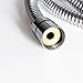 Chromed Stainless Steel Double-buckle Flexible Shower Hose Handshower Hose Replacement Shower Tube-60 Inches
