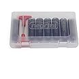 Negrini Extended Shotgun Choke Tube Case (8 Chokes) - Fits Various Choke Tube Sizes up to 3-7/8 Inches - Choke Tube Organization and Secure Storage