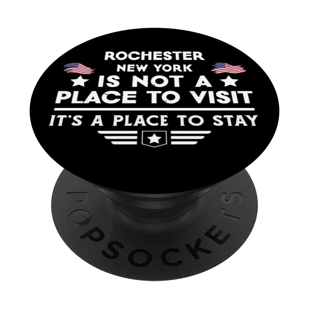 Rochester New York Place to stay USA Town Home City PopSockets Swappable PopGrip