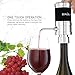 Baulia WA819 Electric Aerator – One Touch Operation Instantly Allow Wine to Breath, Pump Dispenser with Vacuum Sealer, Silver