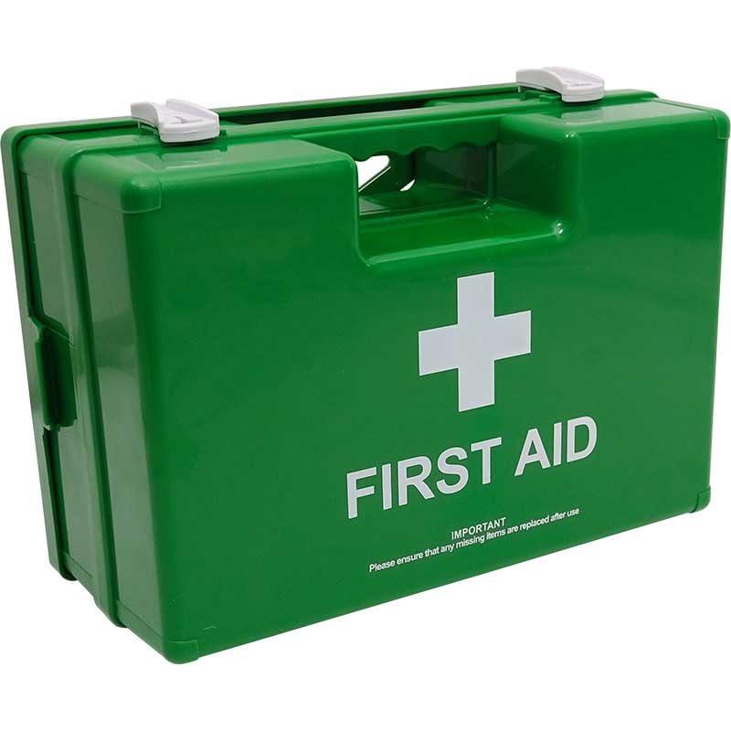 Safety First Aid Group Medium Deluxe Case, Empty First Aid Box with Dividers and Dust Seals