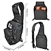Bug Out Bag Survival Kit - Tactical Sling Bag with Emergency Gear, Hiking Fishing Backpack Tackle Bag Mini Daypack