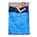 oaskys Double Sleeping Bag for Adults with 2 Pillows - Queen Size XL Waterproof Sleeping Bag for All Season Camping Hiking Backpacking 2 Person Sleeping Bags for Cold Weather & Warm