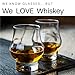 Taylor'd Milestones Reserve Whiskey Glass - Set of 2 10.5 oz Scotch Glasses. Premium Bourbon Rocks Glass Shaped for Improving Tasting and Aroma of Spirits. Crystal Clear Glassware